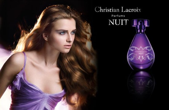 Реклама парфюма Christian Lacroix Nuit